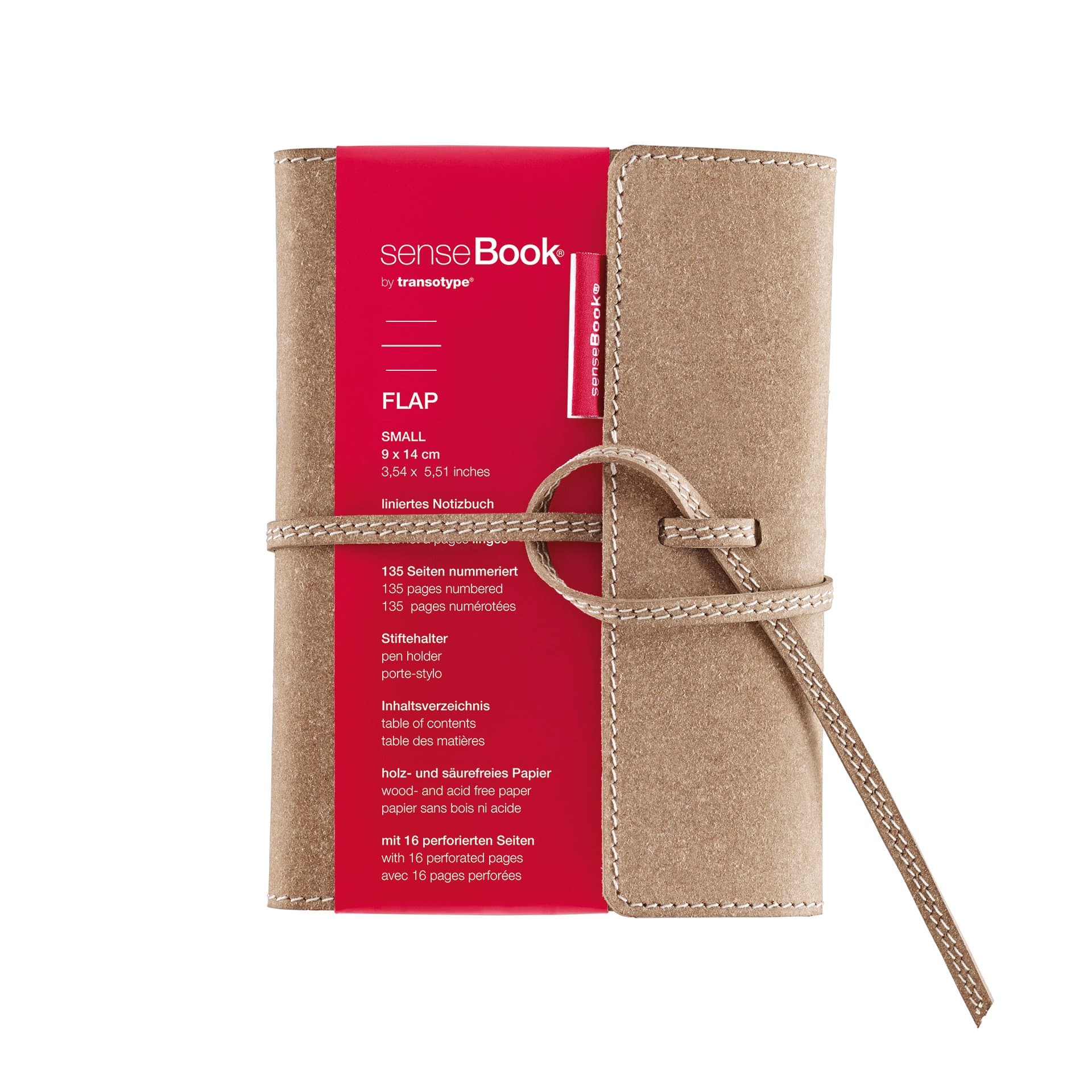 Transotype Sensebook Flap S A6 Çizgili
