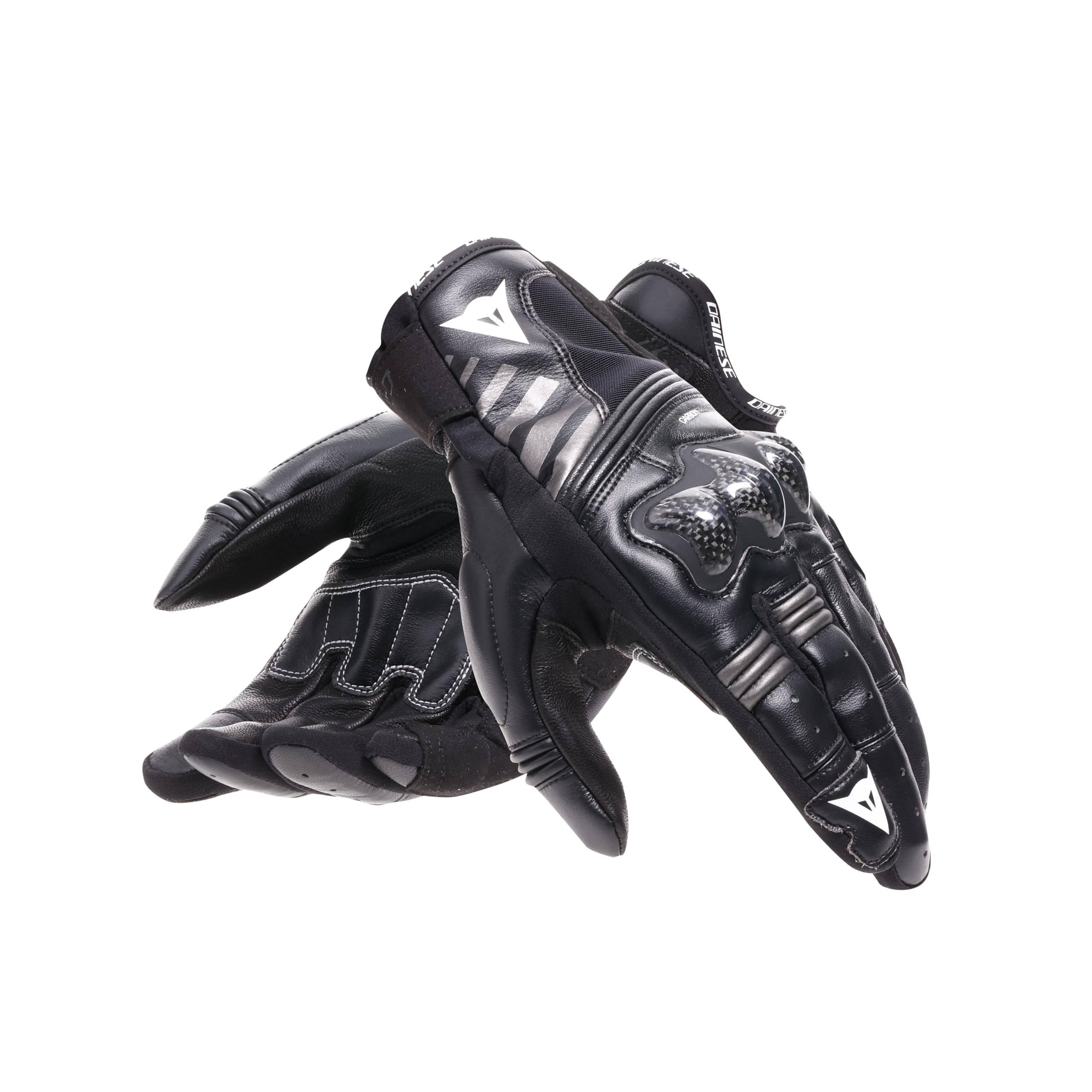 Dainese Reacto Carbon Black Ant Short Deri Eldiven-XL