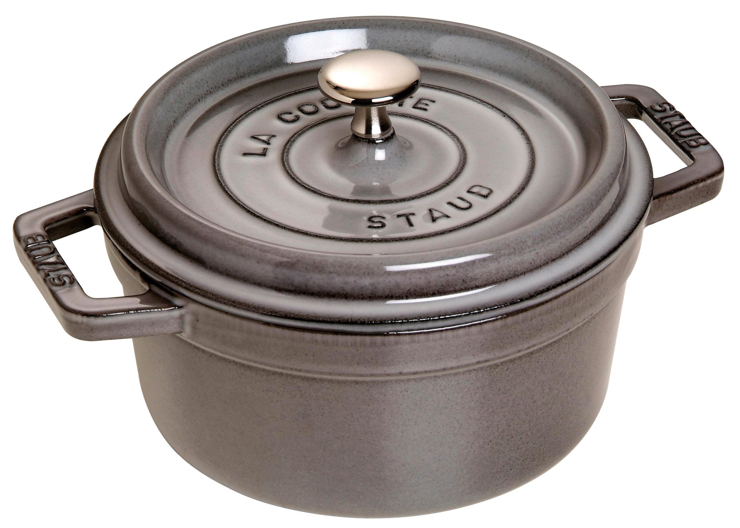 Staub La Cocotte Döküm Tencere, Grafit Gri