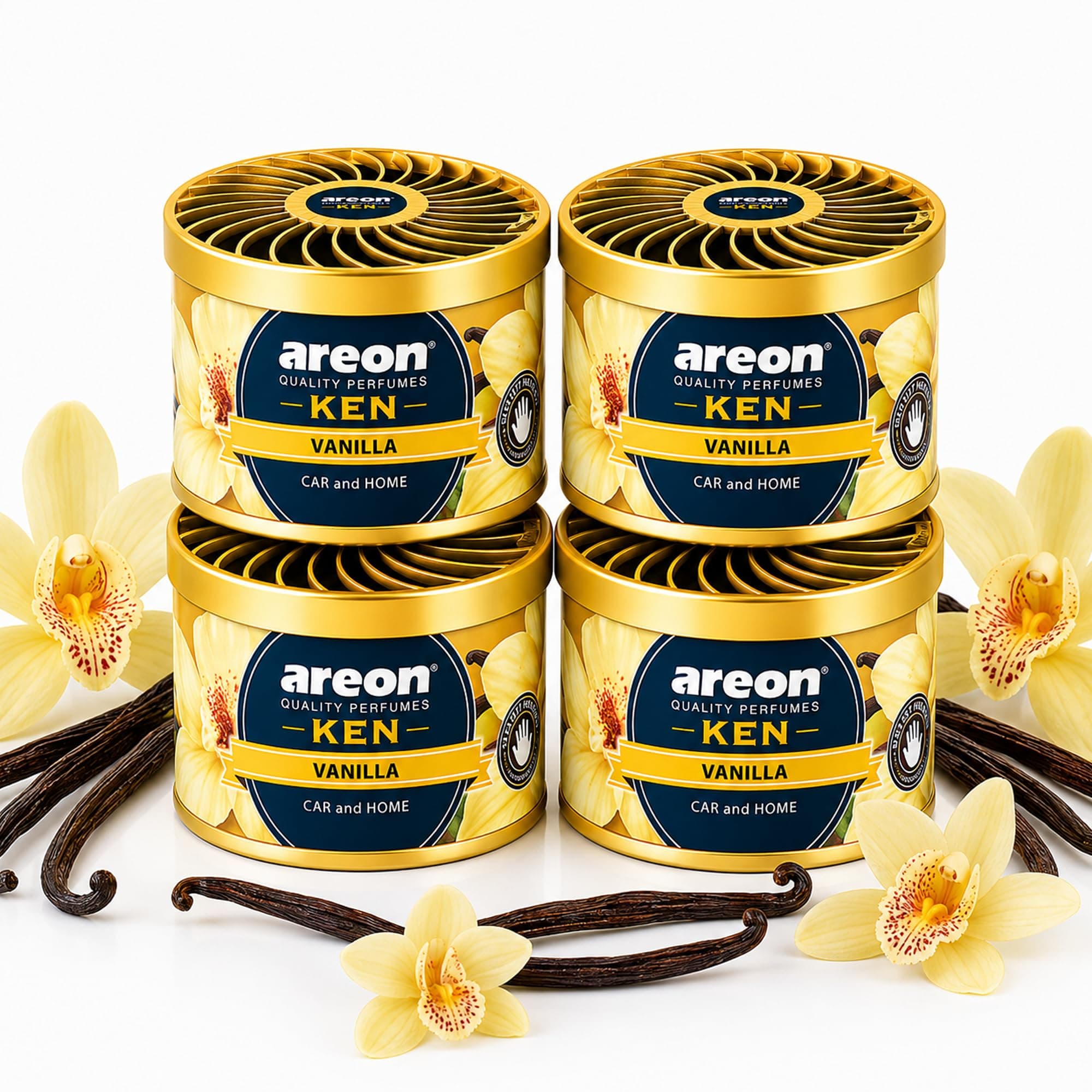 Areon Ken Blister Vanilla Araç Bardaklık Kokusu
