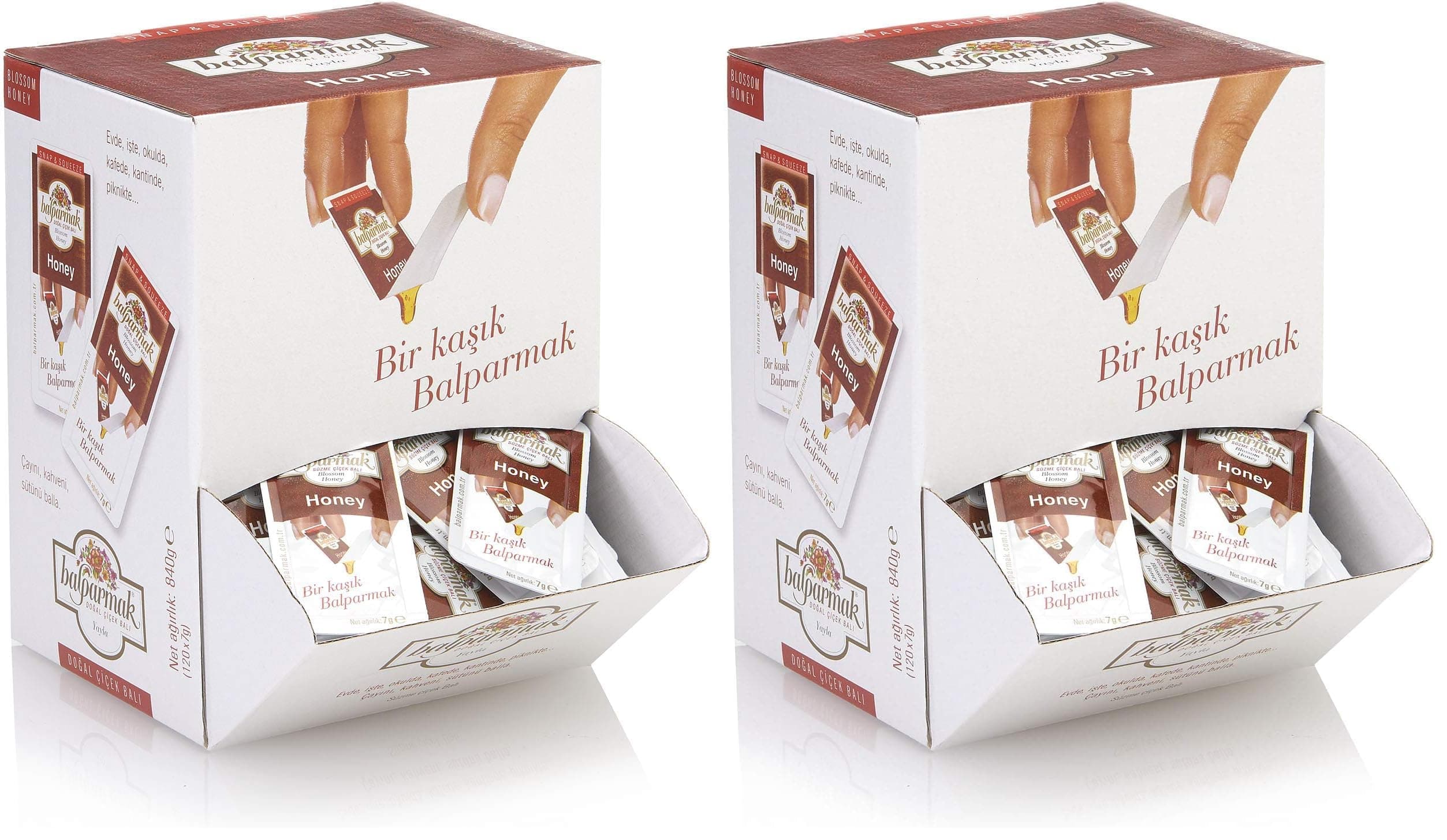 Balparmak Katla Balla Yayla Çiçek Balı 7g x 120 Adet (2 paketi)