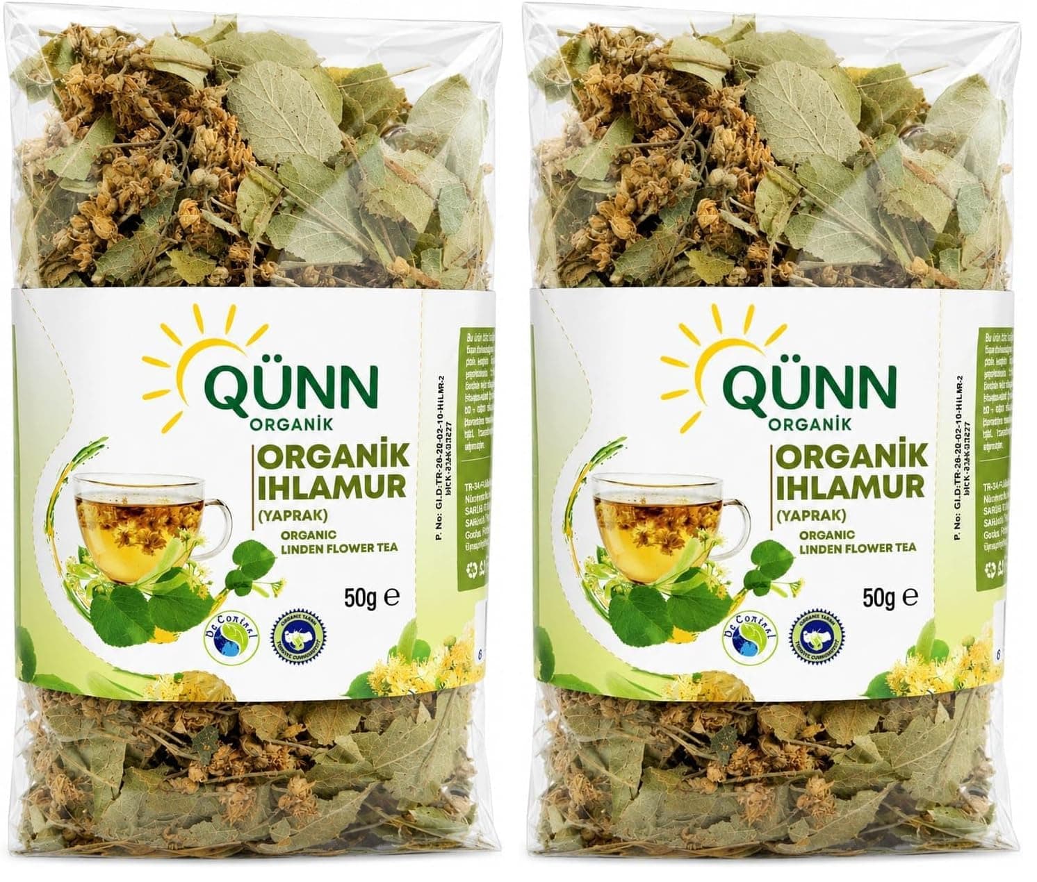 QÜNN Organik Ihlamur (2 paketi)