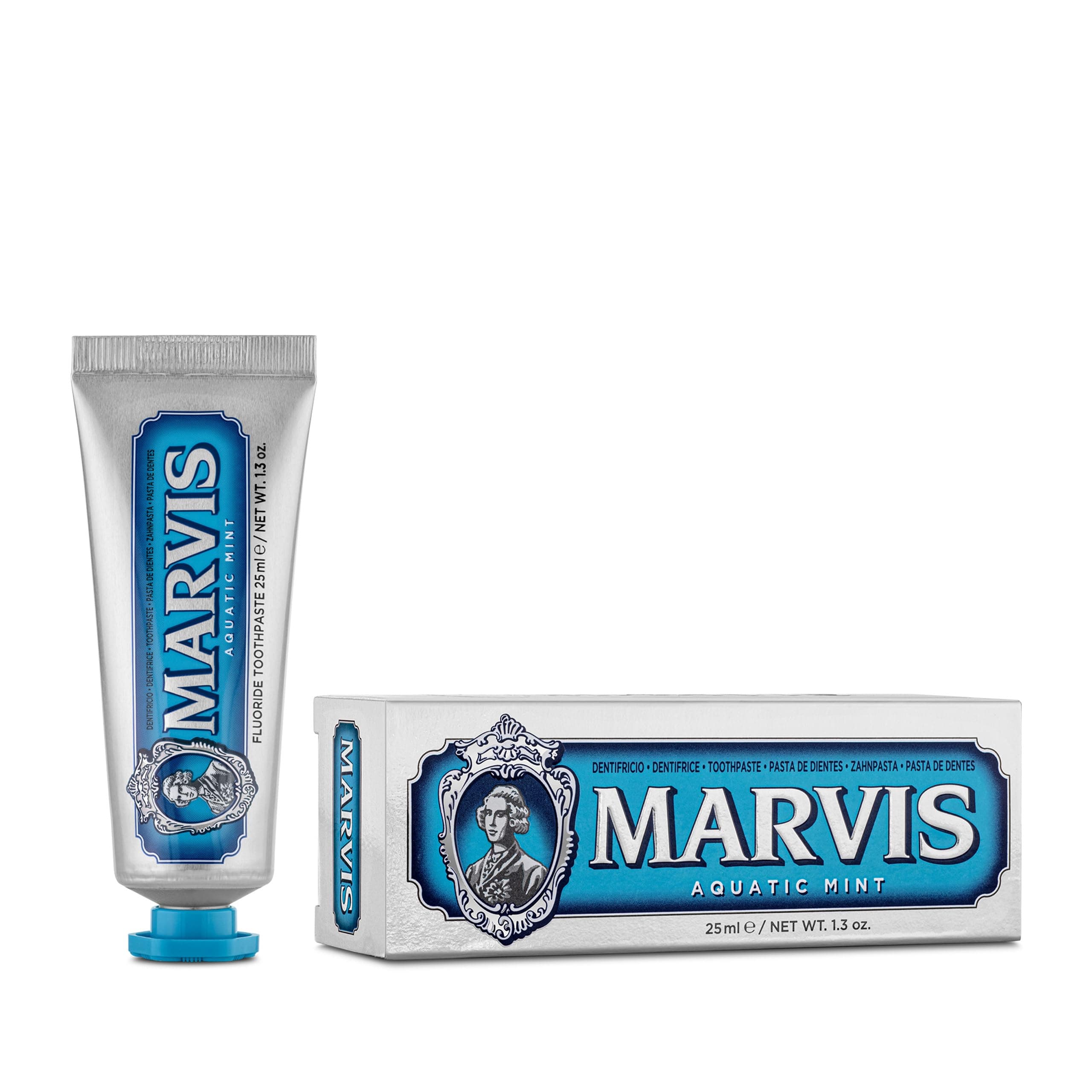 Marvis Aquatic Mint Seyahat Diş Macunu, 1 x 25 ml