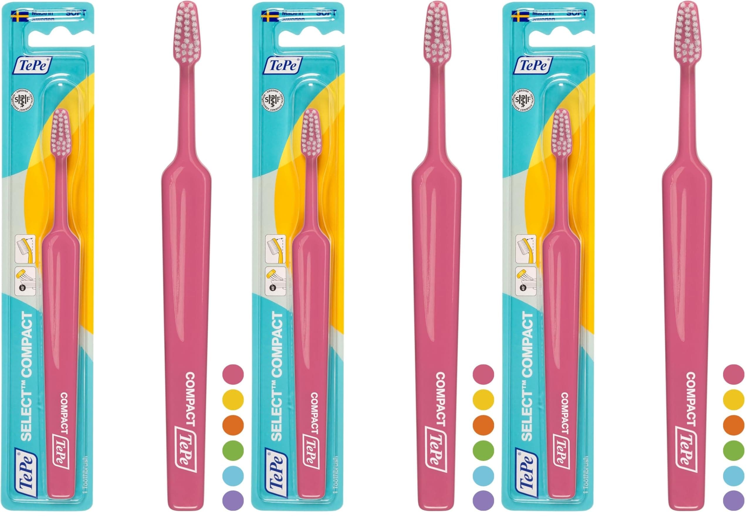 TEPE Select Compact Soft Yumuşak Diş Fırçası (3 paketi)