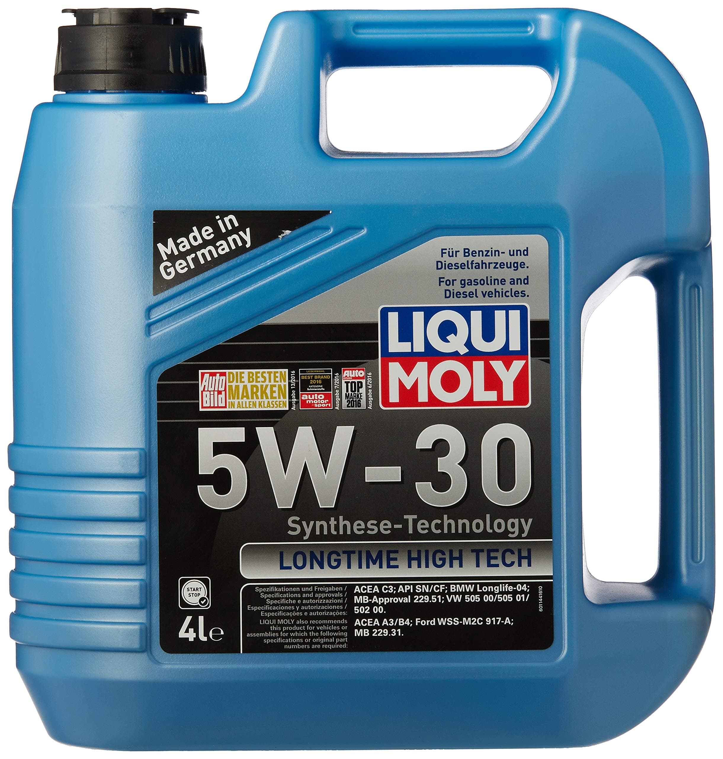 Liqui Moly Longtime High Tech 5W-30 4 l Otomotiv Bakım Ürünü