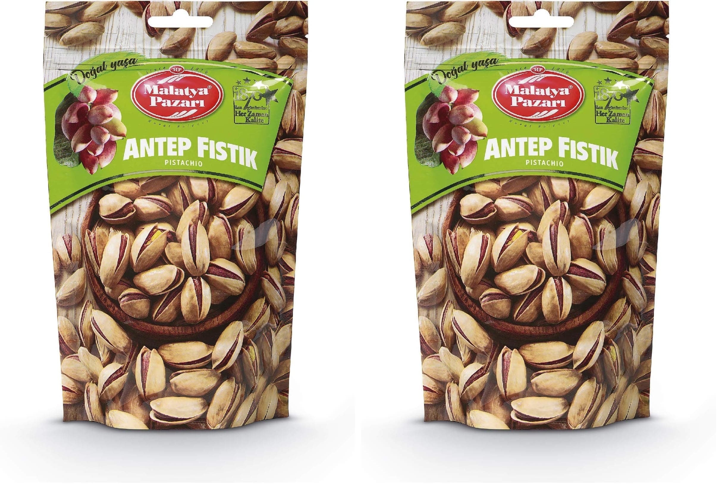 Malatya Pazarı Murat Palancı Antep Fıstık Kabuklu 122 gr (2 paketi)
