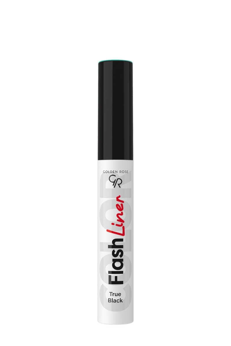 Golden Rose Flash Liner Colored Eyeliner - 112 True Black - Renkli Likit Eyeliner