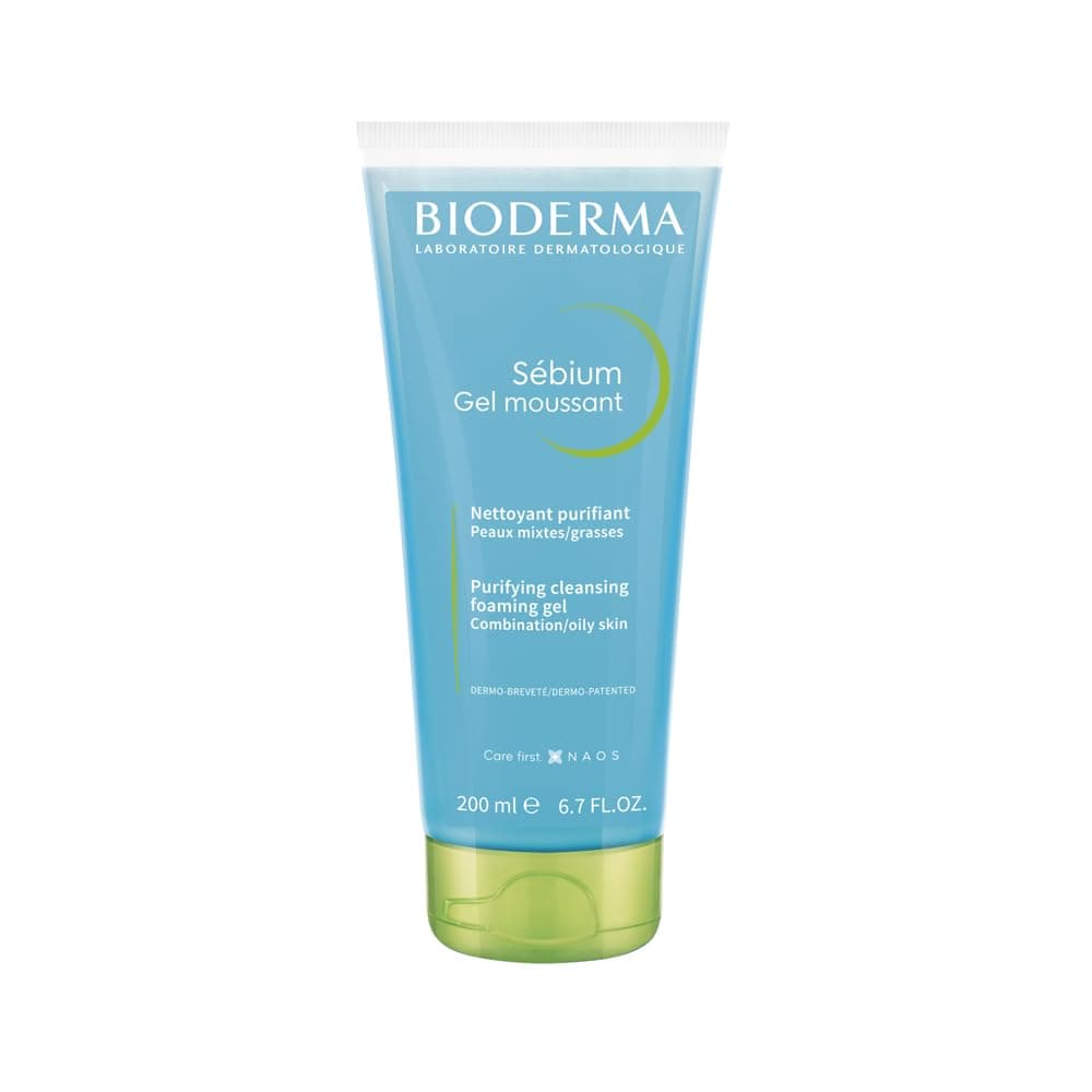 Bioderma Sebium Karma, Yağlı ve Akne Eğilimli Ciltler için Sivilce ve Siyah Nokta Karşıtı Günlük Yüz Temizleme Jeli 200 ml