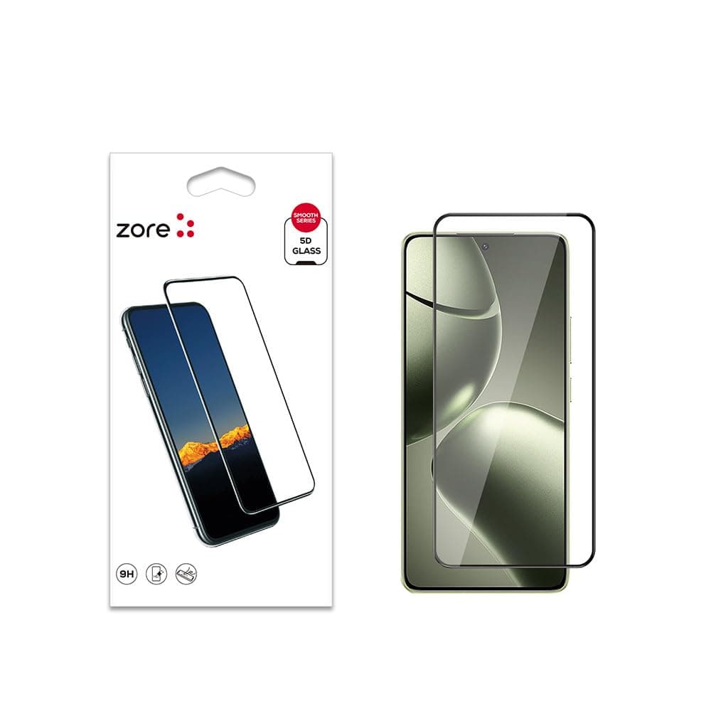 Zore Xioami ile uyumlu 14T Kenarları Kırılmaya Dayanıklı Cam Ekran Koruyucu Siyah