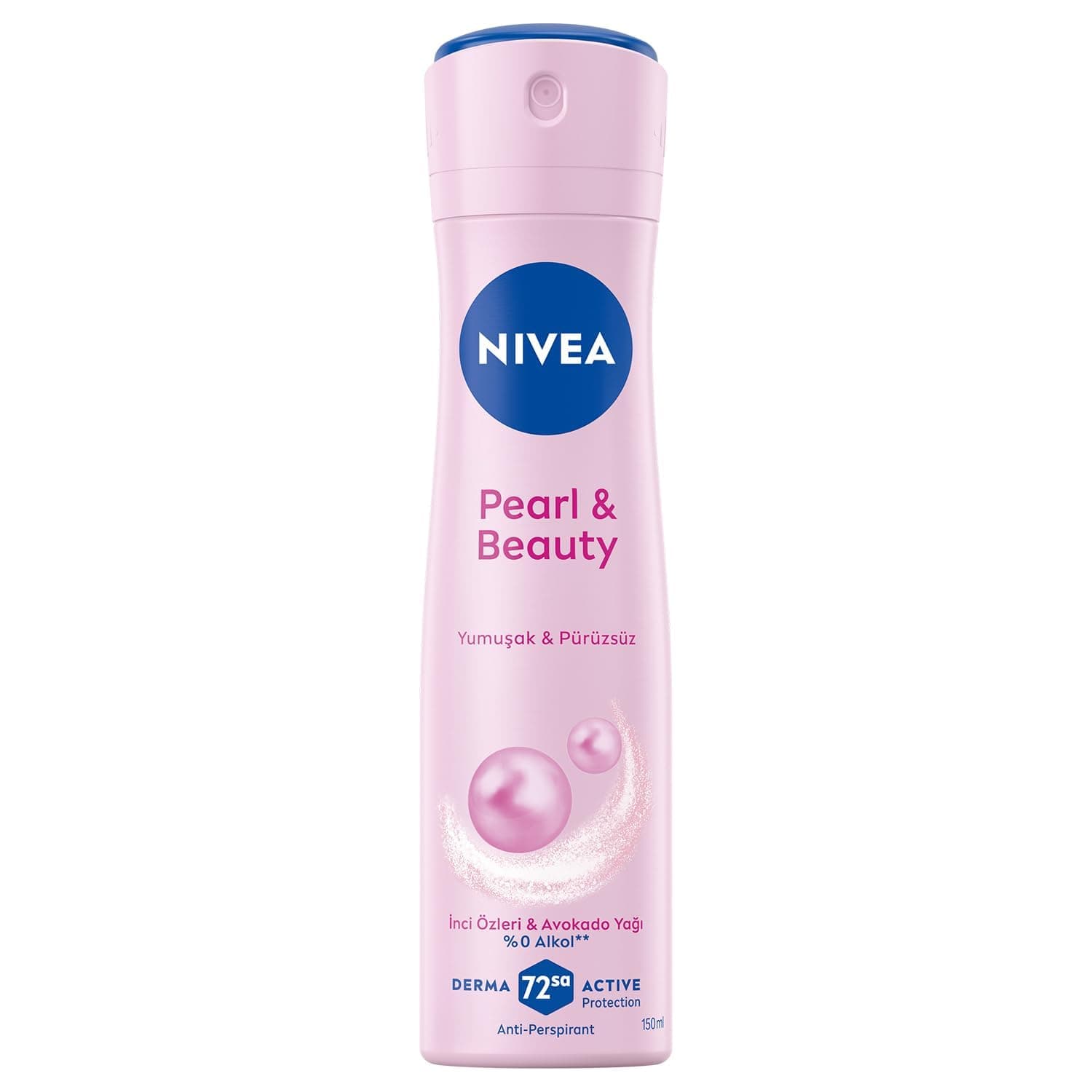 NIVEA Kadın Sprey Deodorant Pearl&Beauty 150 ml + NIVEA El Kremi Koruyucu Bakım, 75 ml