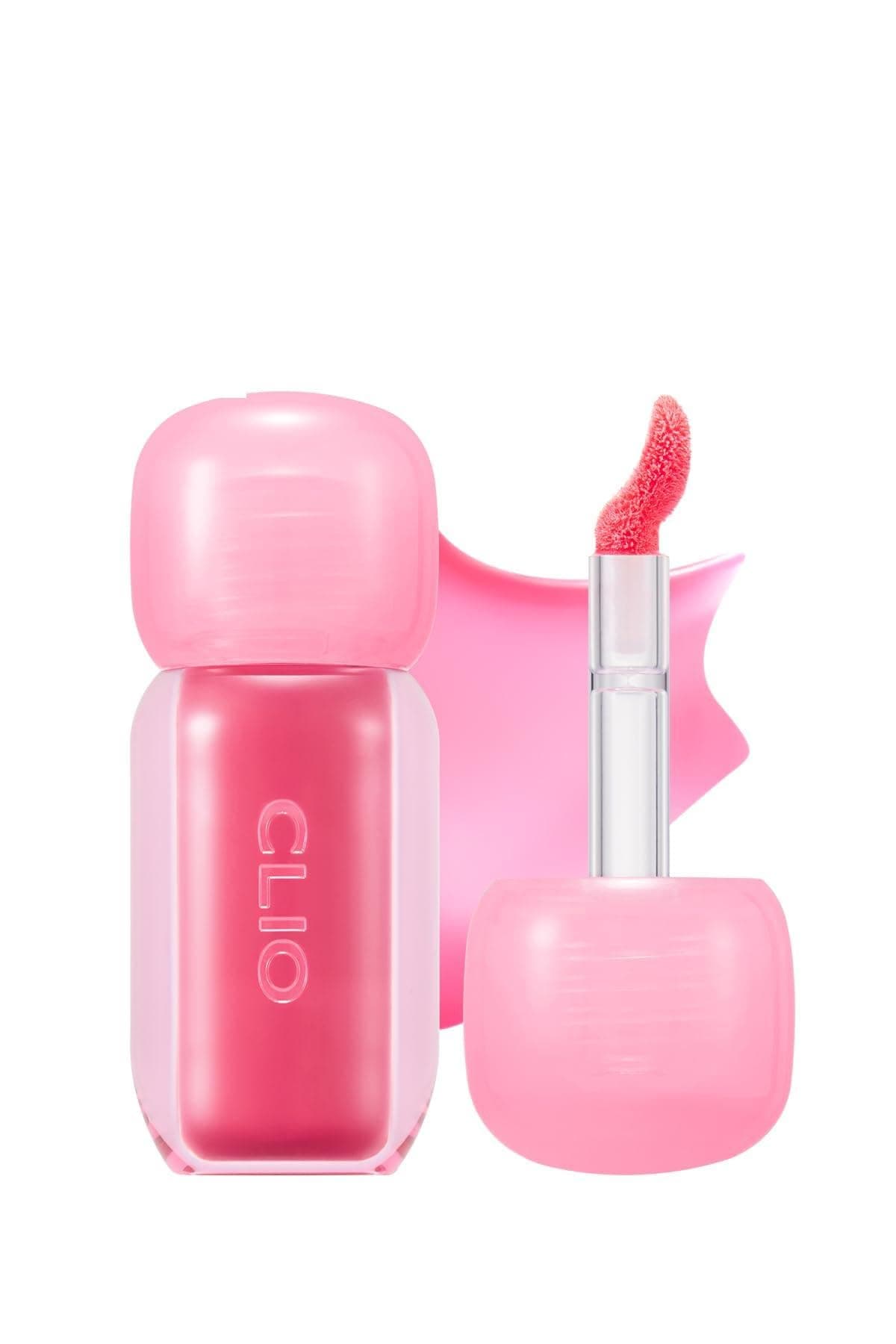 CLIO, Pigmentli, Parlak Bitişli Dolgunlaştırıcı Lip Gloss Volumate Gloss 204 Blushed Candy