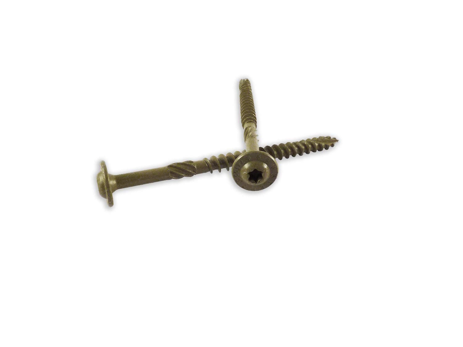 WoodPro Fasteners ST516X318B 5/16-inç x 3-1/8-inç Uzunluk Yuvarlak Yıkama Başlığı Dış Ahşap Vidalar, 250'li Paket