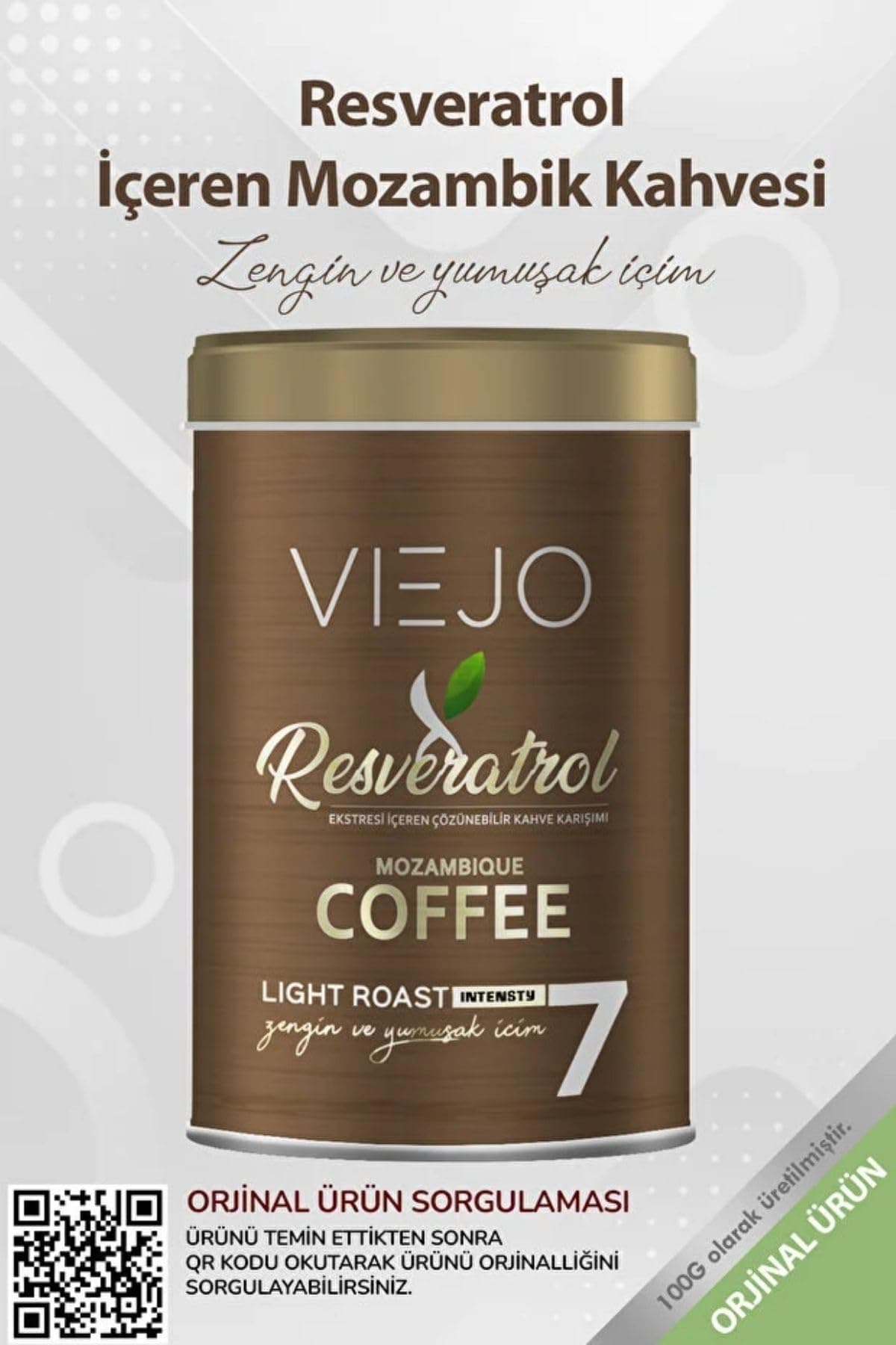 VIEJO Resveratrol İçeren Mozambik Kahvesi