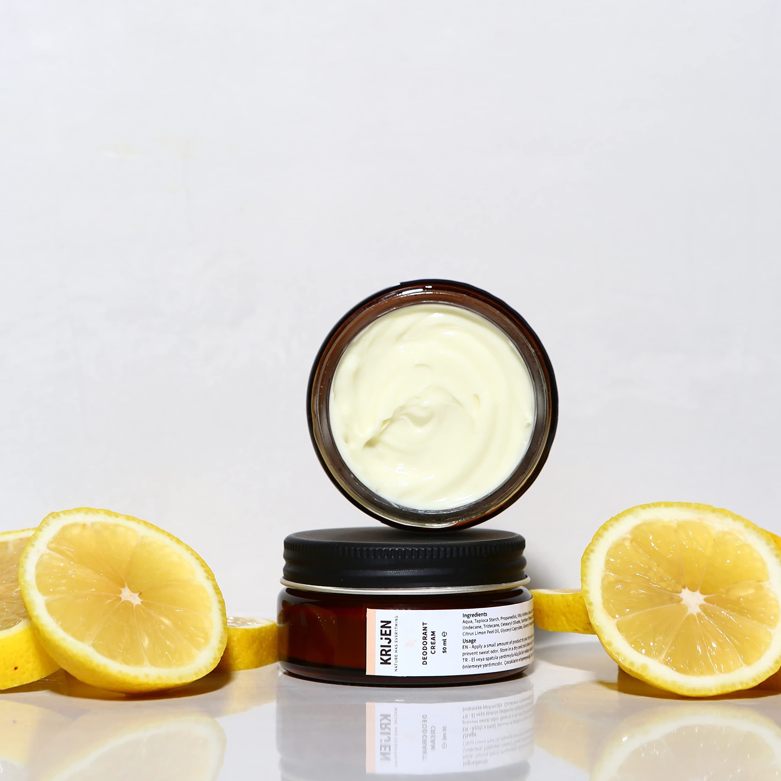 Krijen Gül Ağacı & Limon Krem Deodorant 50 Ml