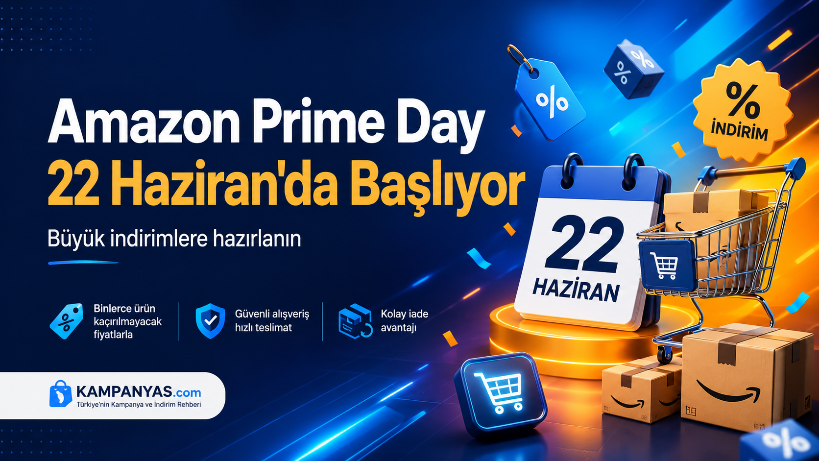 Amazon Prime Day 22 Haziran’da Başlıyor